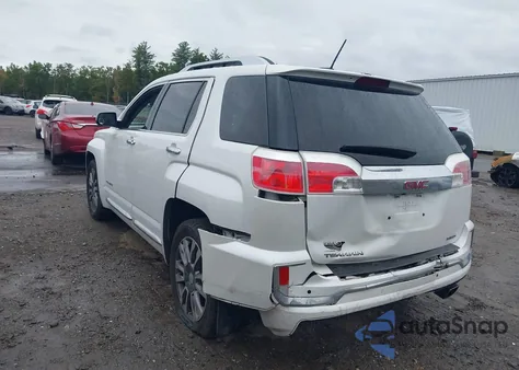 2017 GMC Terrain Denali из США, поврежденный, VIN 2GKFLVE34H6192399